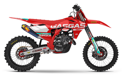 Graphics Kit GASGAS MENTOR RED.1