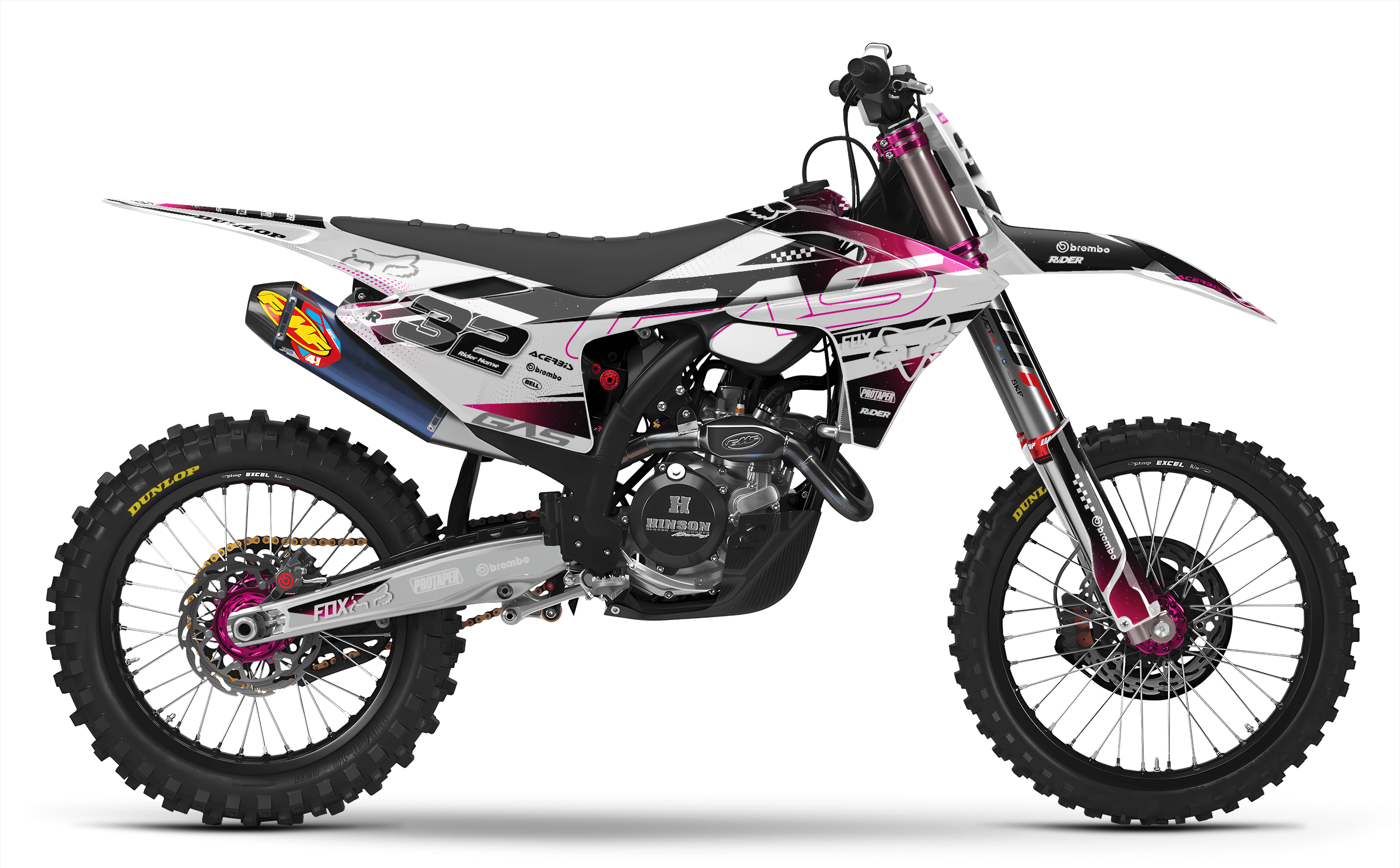 FOX ICE GasGas Full Graphics Kit