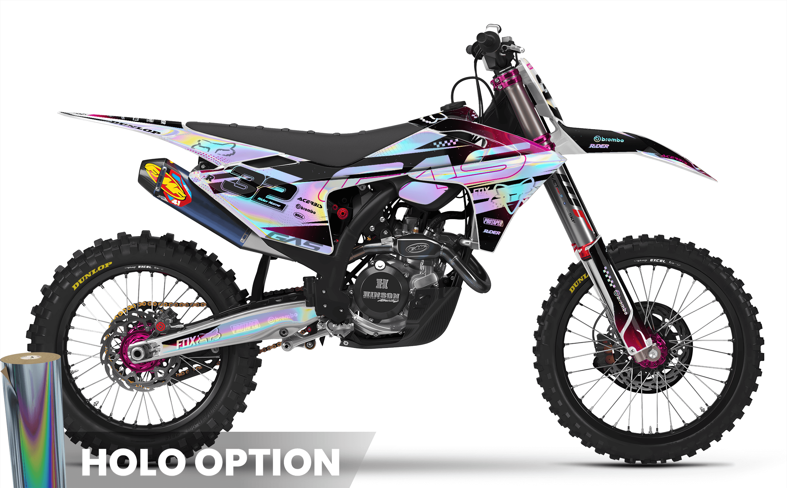 FOX ICE GasGas Full Graphics Kit