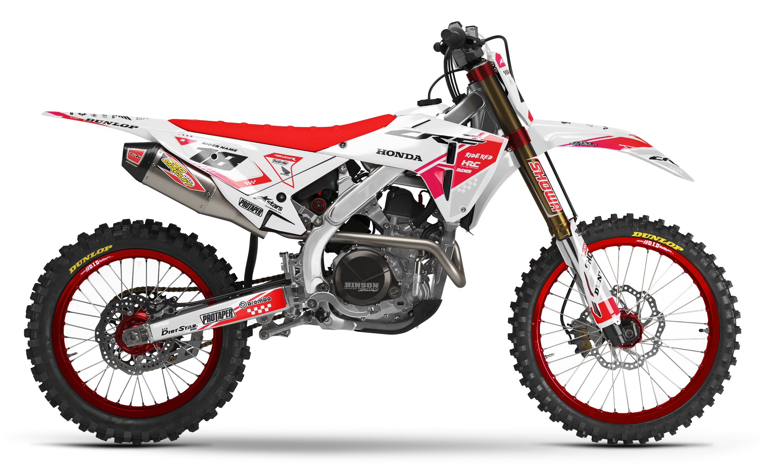 PERFORMANCE HONDA Full Graphics Kit