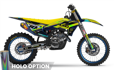 BLUE STRIKE Husqvarna Full Graphics Kit