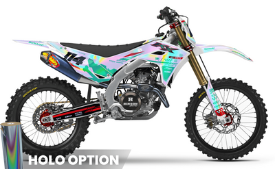 OFF WHITE Kawasaki Full Graphics Kit
