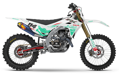 OFF WHITE Kawasaki Full Graphics Kit