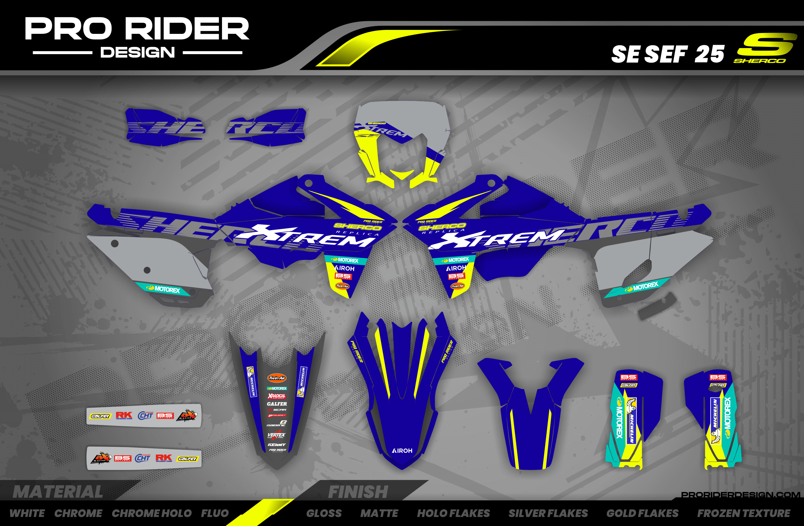 Graphics Kit SHERCO XTREM EDITION 25