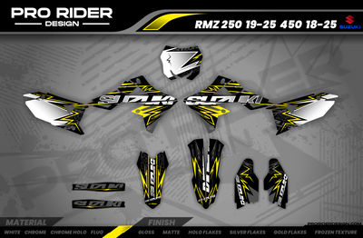 BOLD EFFECT Suzuki Full Graphics Kit