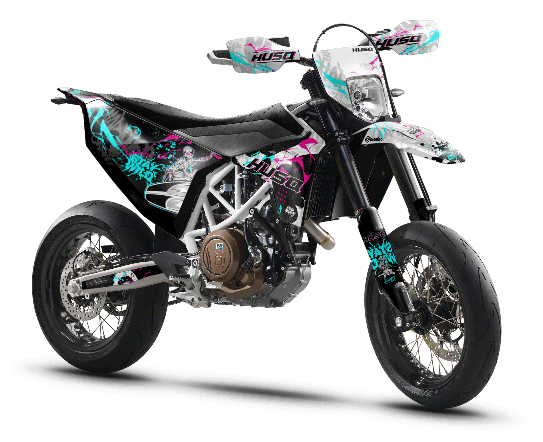 WILD SUMMER 701 Husqvarna Full Graphics Kit