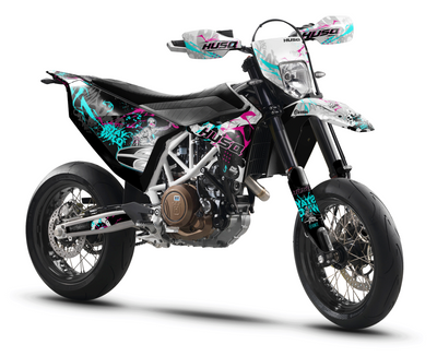 WILD SUMMER 701 Husqvarna Full Graphics Kit