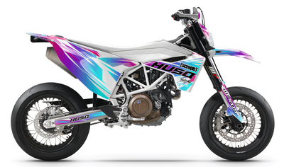 SAVAGE 701 Husqvarna Full Graphics Kit