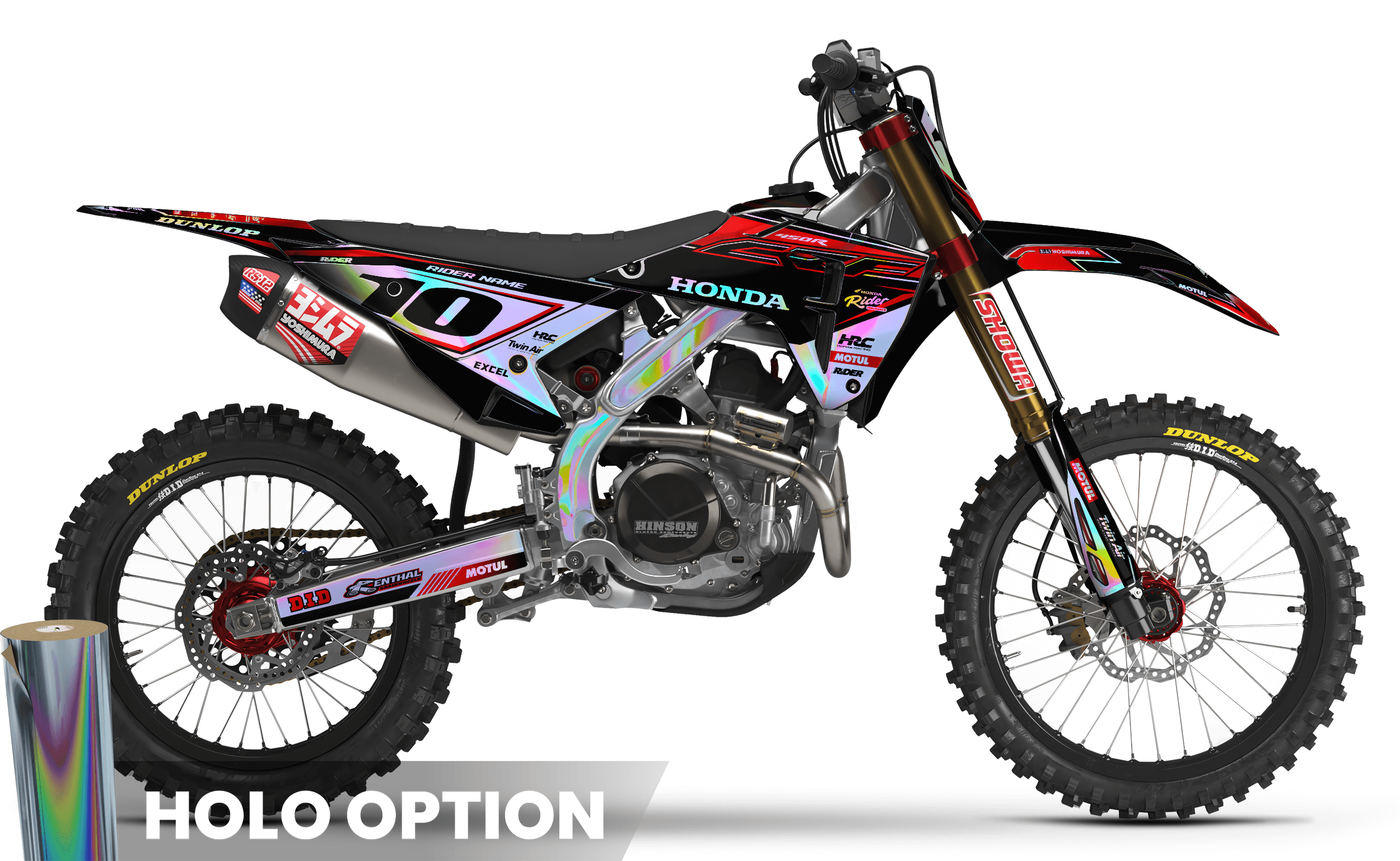 HRC Line HONDA Full Graphics Kit