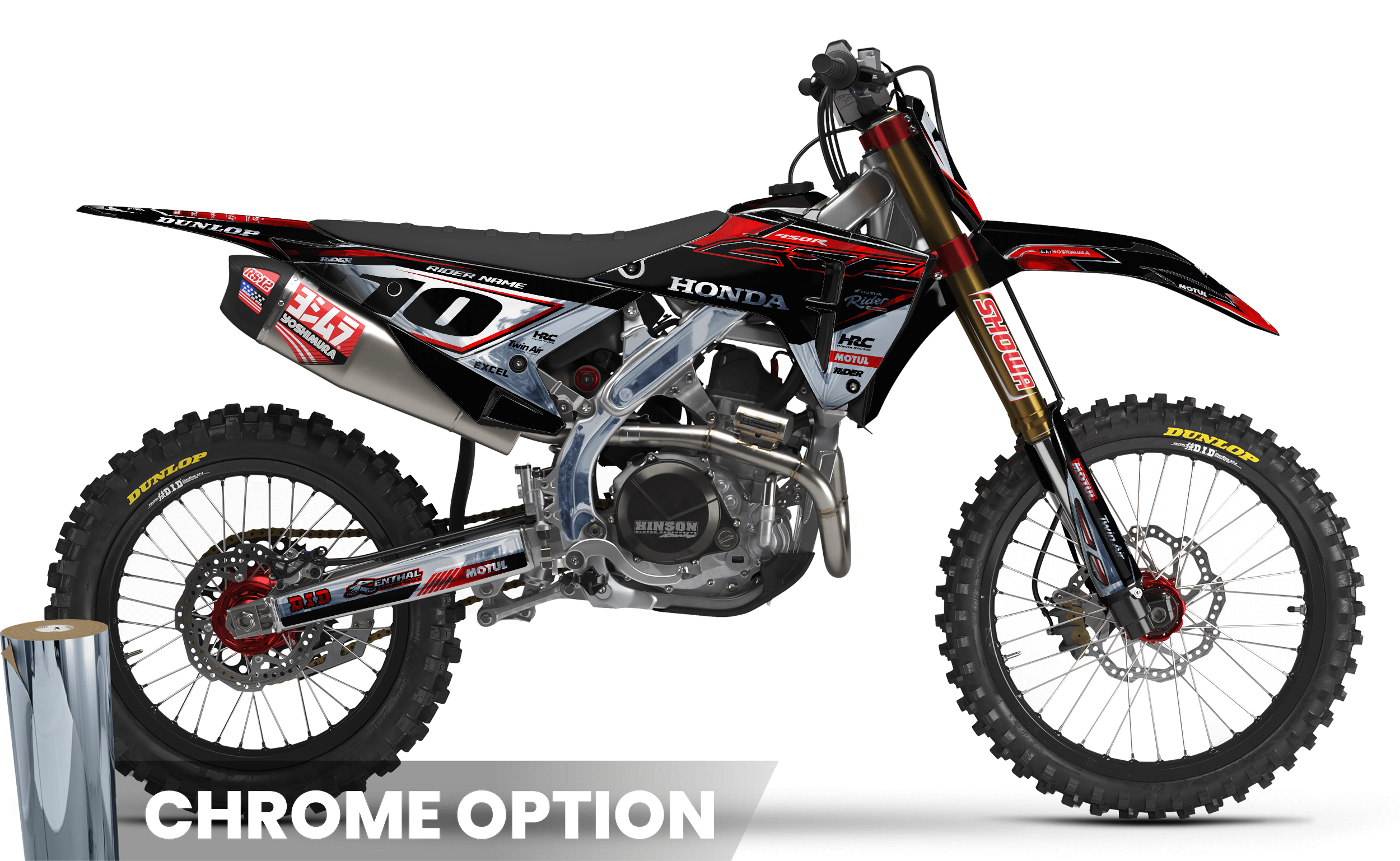 HRC Line HONDA Full Graphics Kit