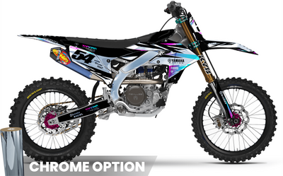 YZ/YZF/WRF FULL GRAPHICS KIT IMPULSE BLACK