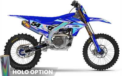 YZ/YZF/WRF FULL GRAPHICS KIT IMPULSE BLUE
