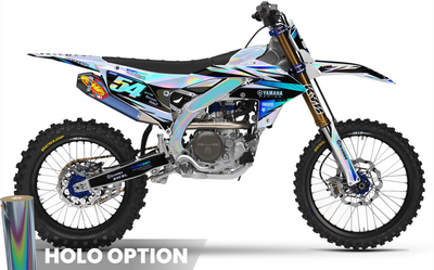 YZ/YZF/WRF FULL GRAPHICS KIT IMPULSE WHITE