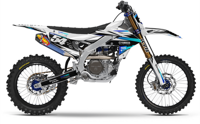 YZ/YZF/WRF FULL GRAPHICS KIT IMPULSE WHITE