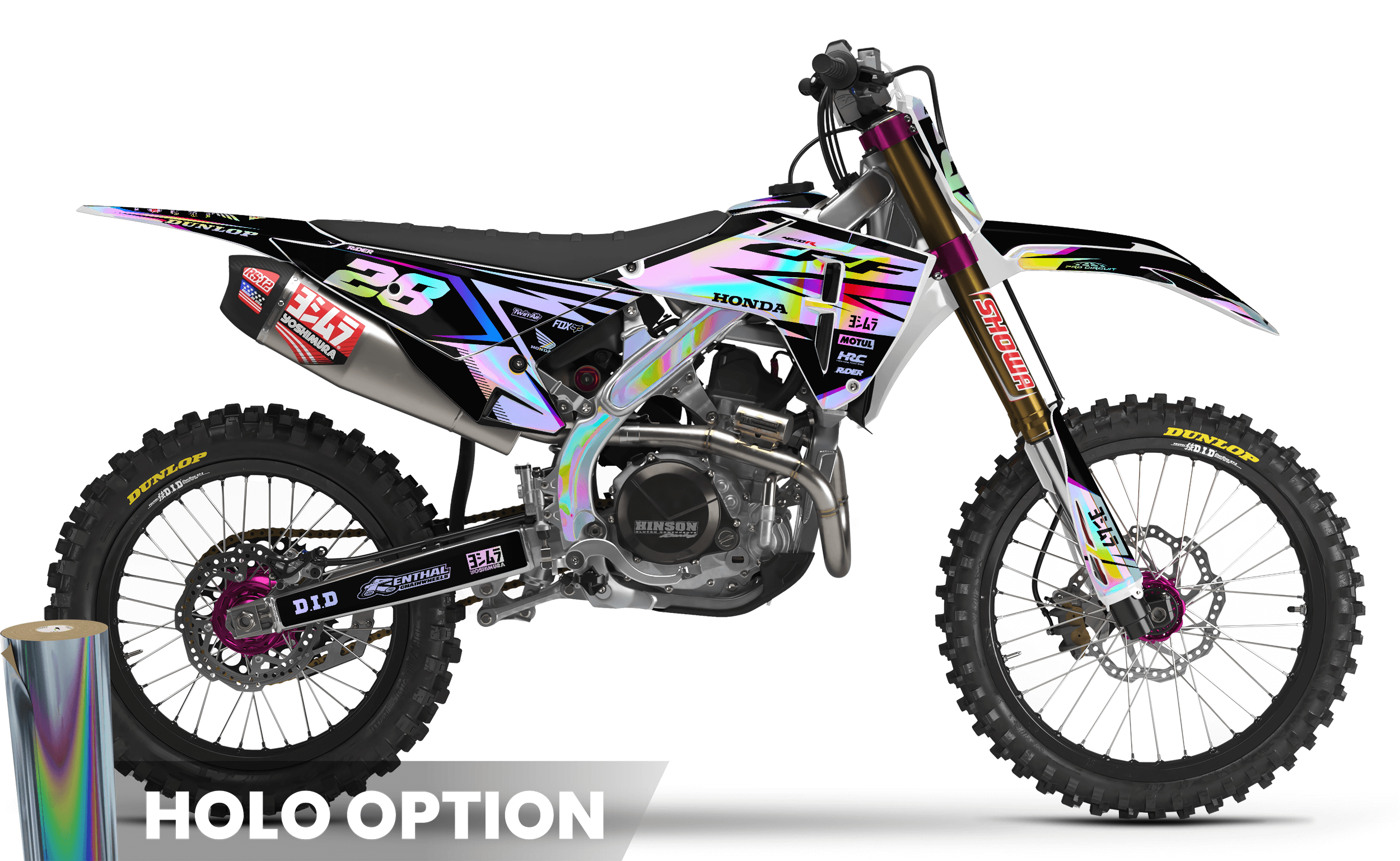 HONDA Full Graphics Kit GRADIENT RIFT