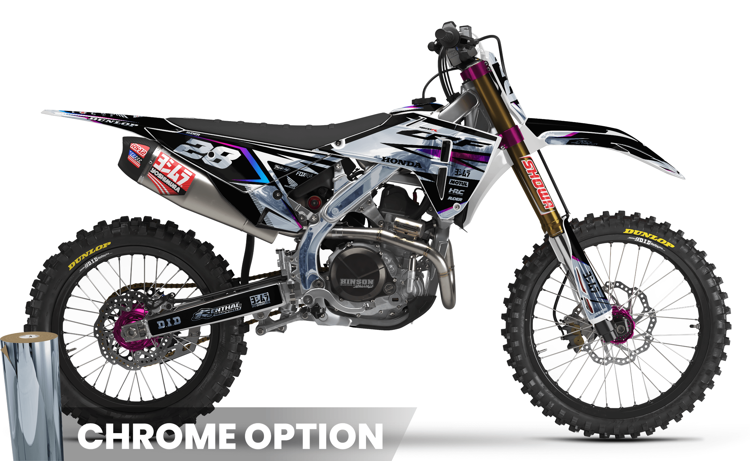 HONDA Full Graphics Kit GRADIENT RIFT