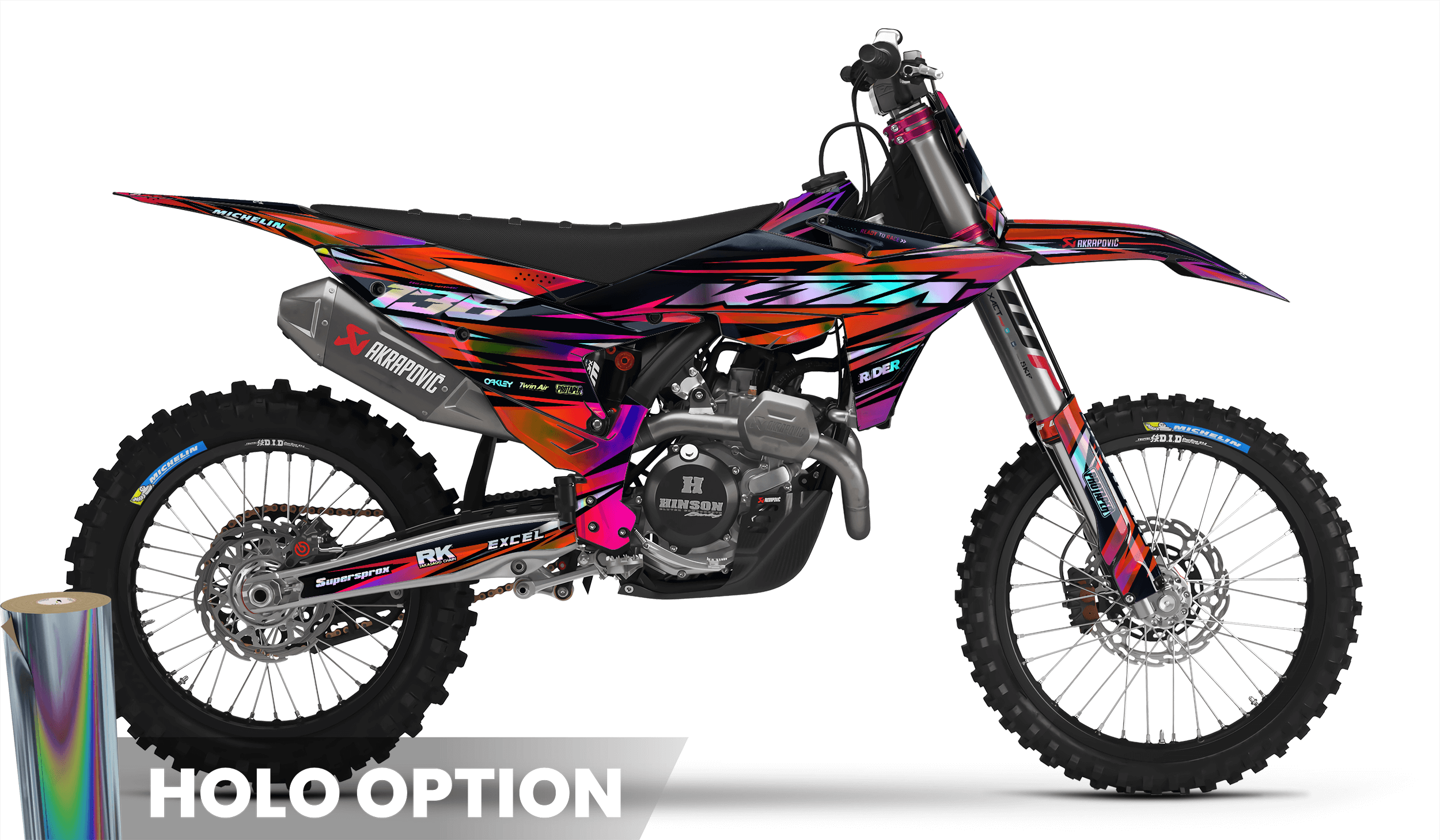 ORANGE LUMEN KTM Full Graphics Kit
