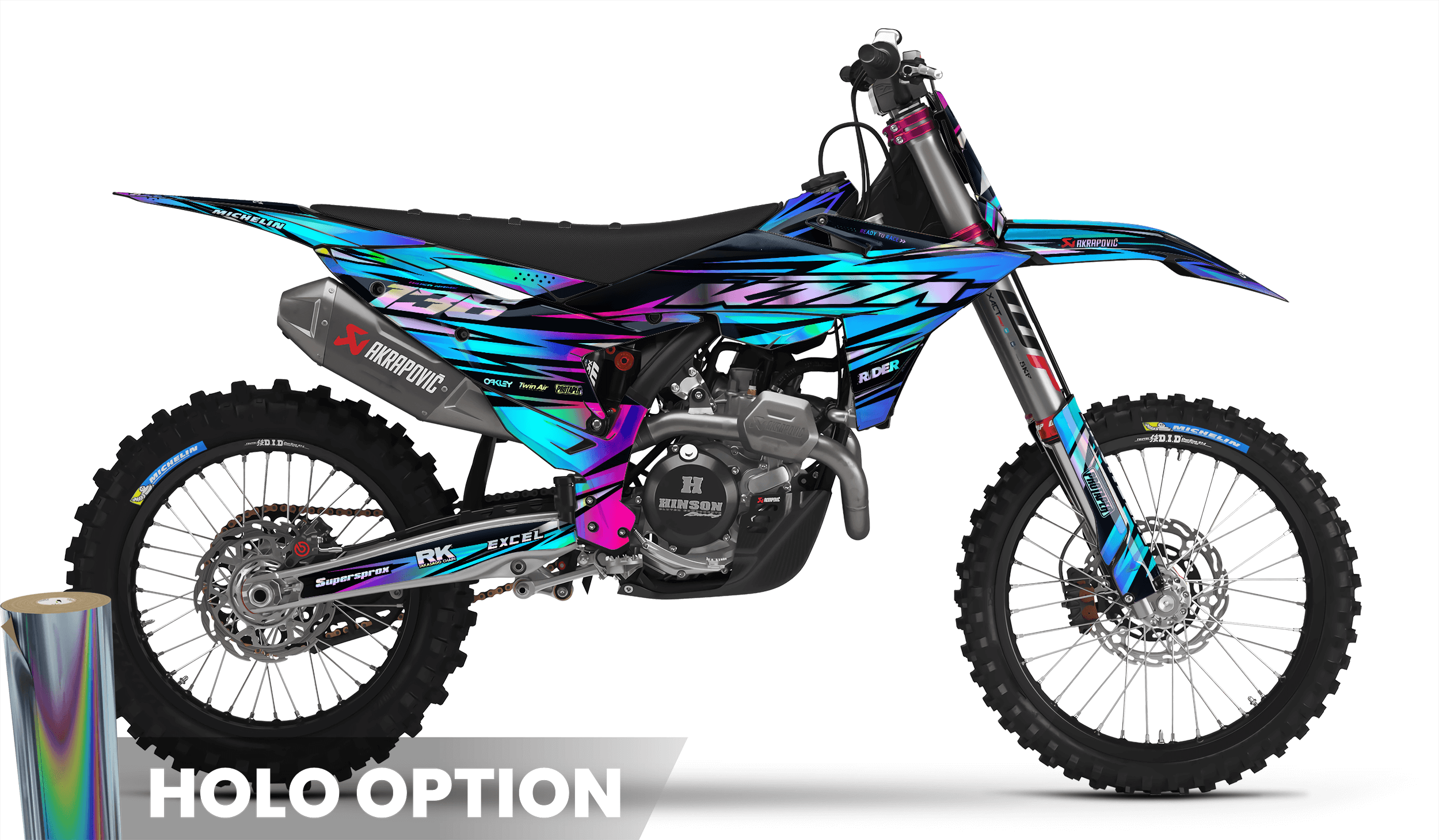 BLUE LUMEN KTM Full Graphics Kit