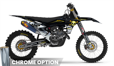 GOLD SKULL KTM Full Graphics Kit
