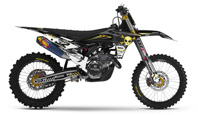 GOLD SKULL KTM Full Graphics Kit