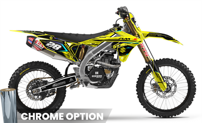 CYAN FIRM Suzuki Full Graphics Kit