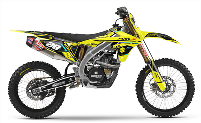 CYAN FIRM Suzuki Full Graphics Kit