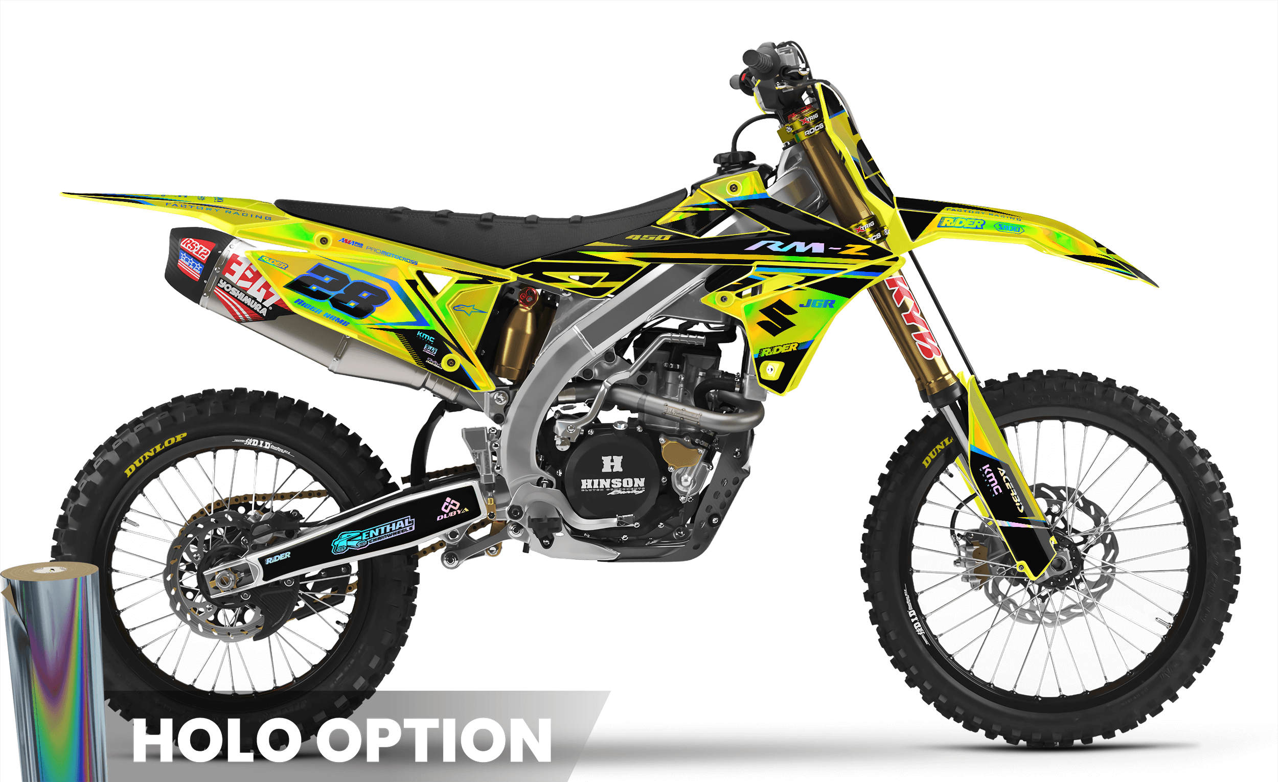 BLACK FIRM Suzuki Full Graphics Kit