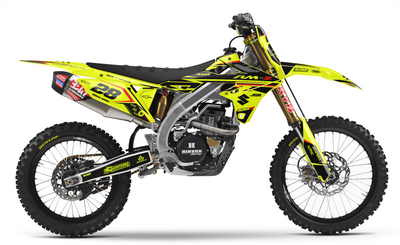 FLUO FIRM Suzuki Full Graphics Kit