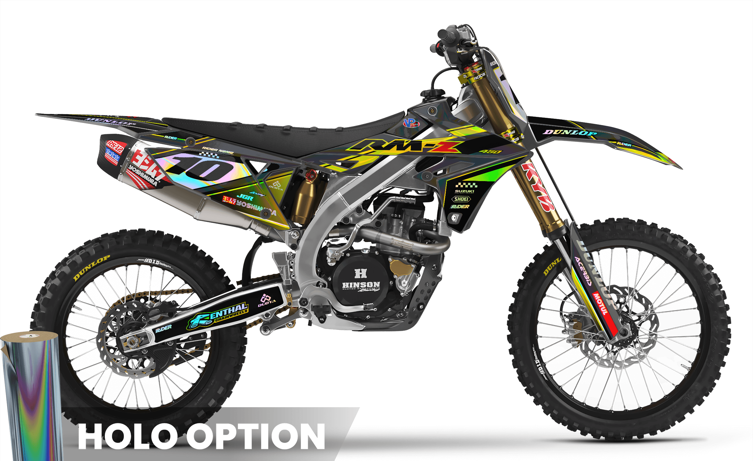 TRUE GREY Suzuki Full Graphics Kit