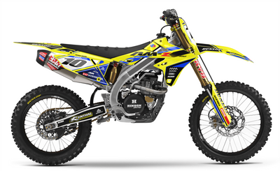 TRUE YELLOW Suzuki Full Graphics Kit