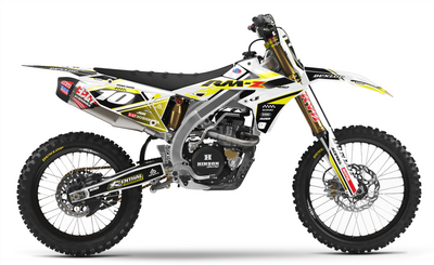 TRUE WHITE Suzuki Full Graphics Kit