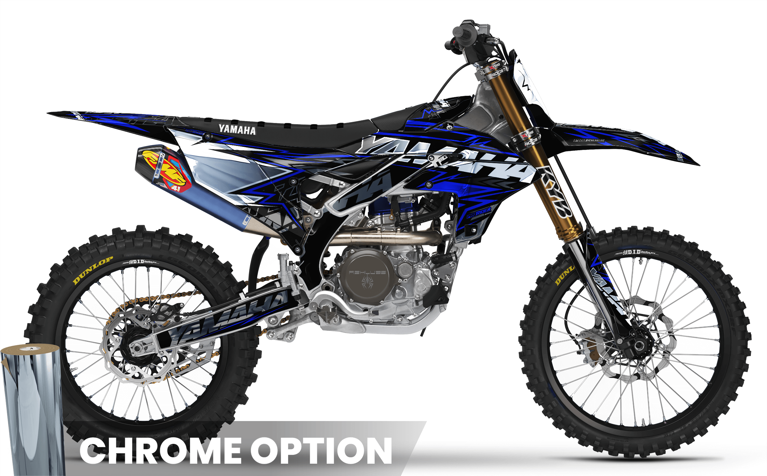 SILVER FORCE YAMAHA FULL GRAPHICS KIT