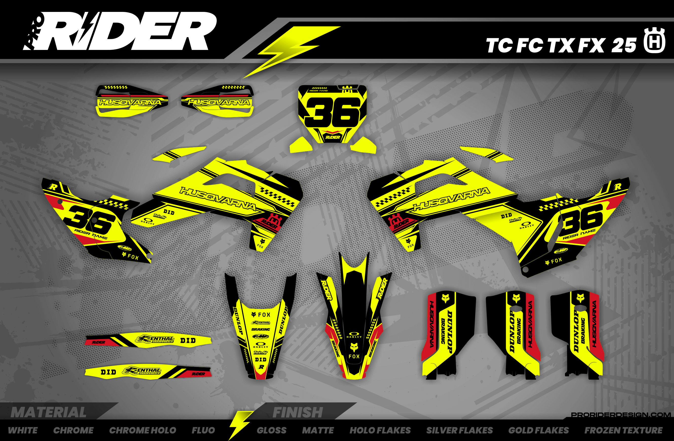 ORIGIN Husqvarna Full Graphics Kit