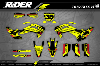 ORIGIN Husqvarna Full Graphics Kit