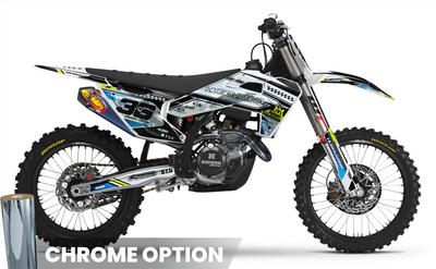 WHITE ORIGIN Husqvarna Full Graphics Kit