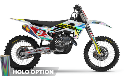 WHITE SOURCE Husqvarna Full Graphics Kit