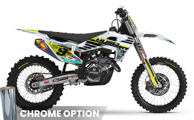 BLACK & YELLOW SOURCE Husqvarna Full Graphics Kit