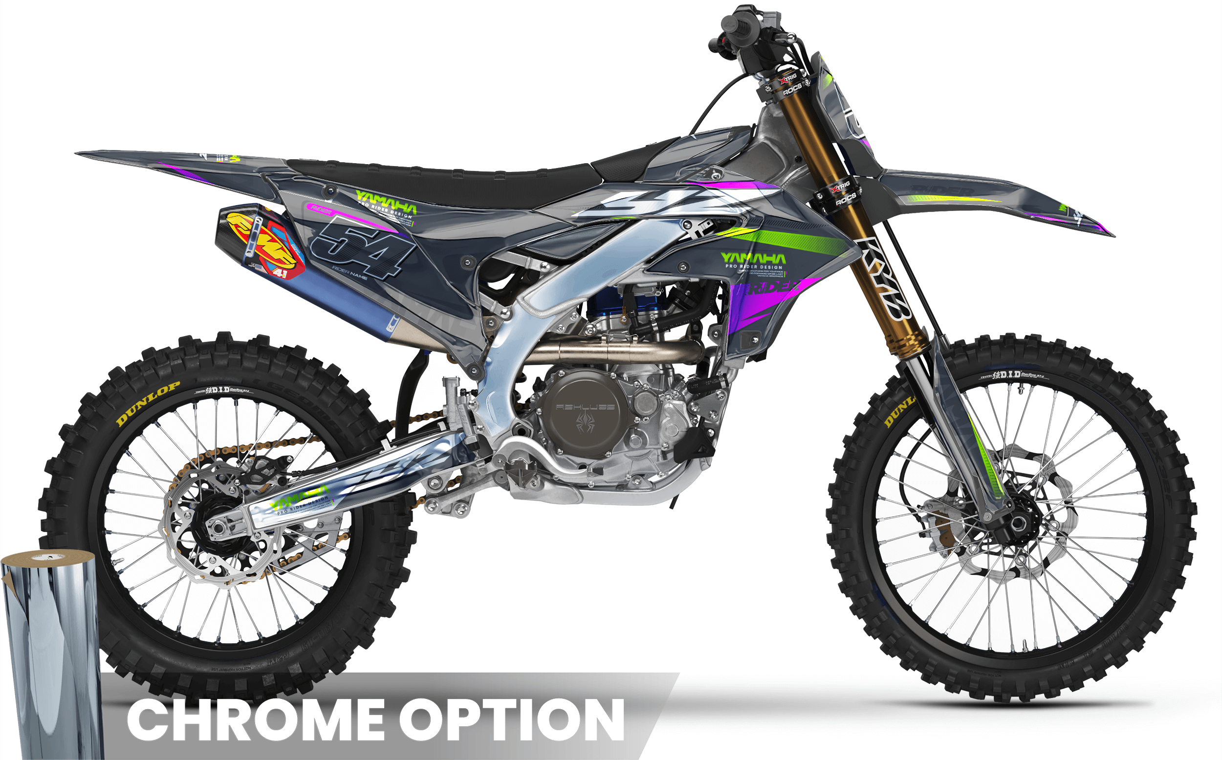 STEADY YAMAHA YZ/YZF/WRF Full Graphics Kit