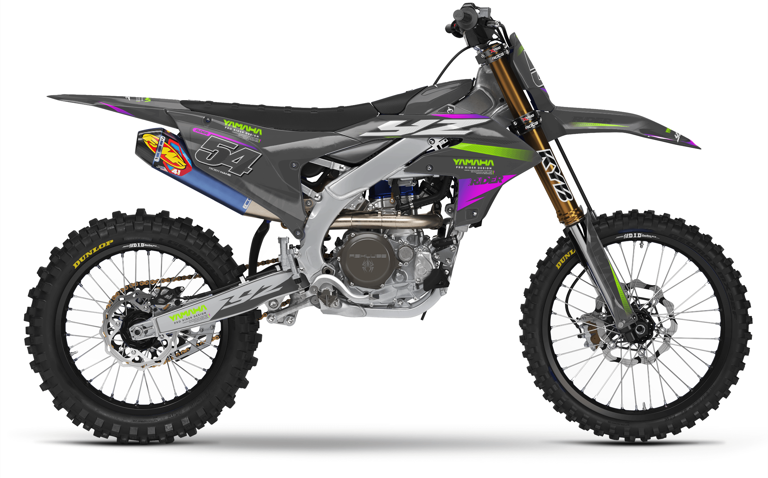 STEADY YAMAHA YZ/YZF/WRF Full Graphics Kit