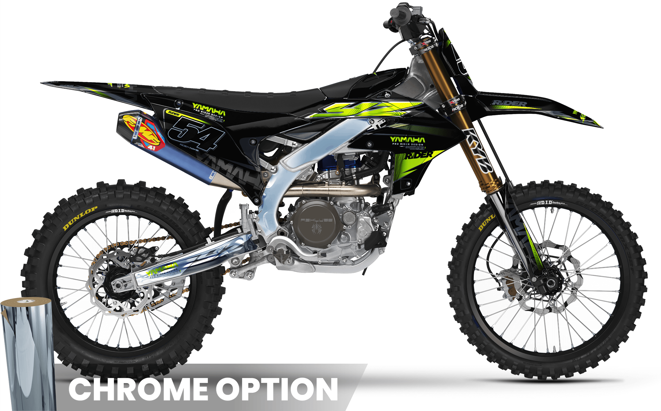 SOLID YAMAHA YZ/YZF/WRF Full Graphics Kit