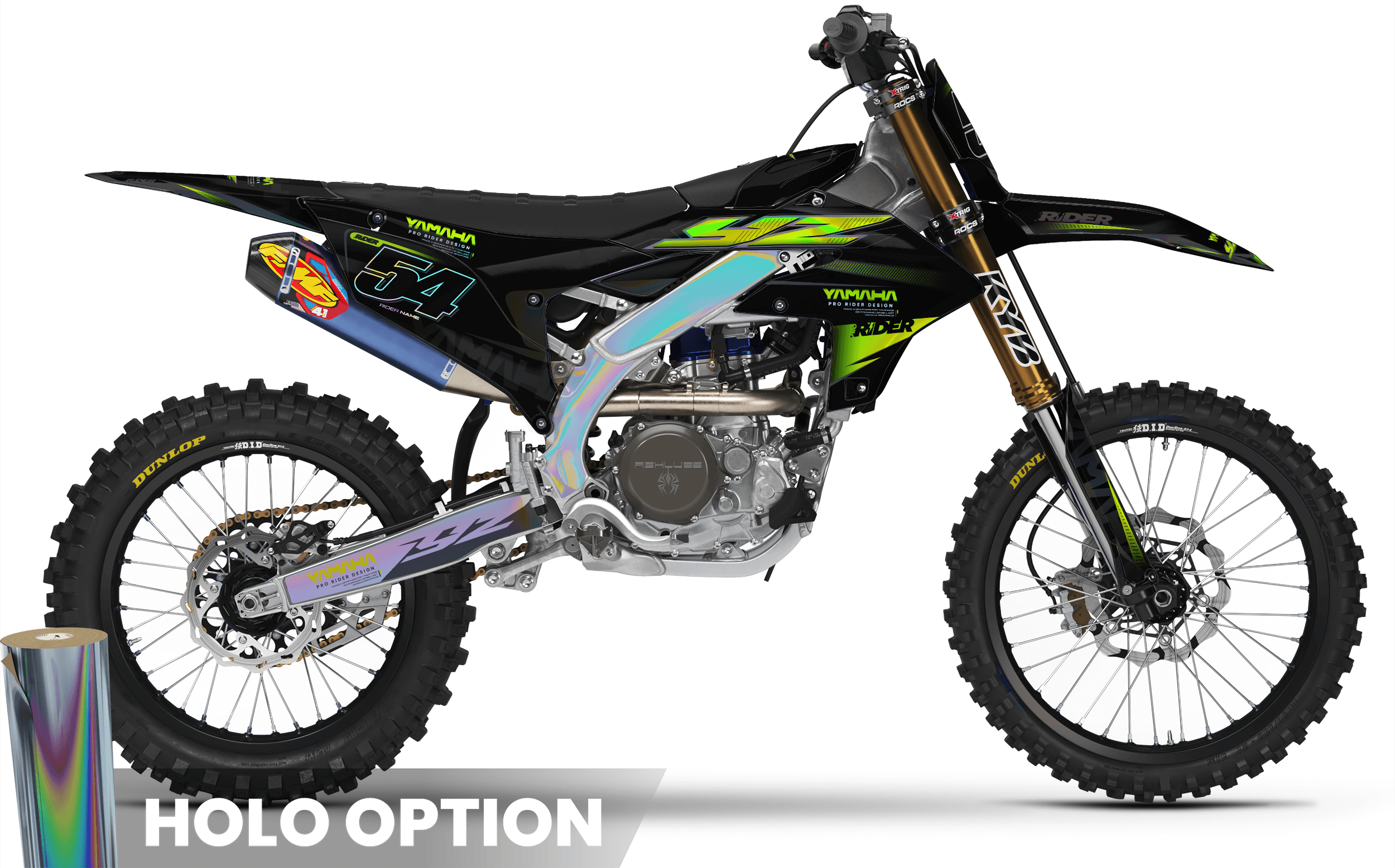 SOLID YAMAHA YZ/YZF/WRF Full Graphics Kit