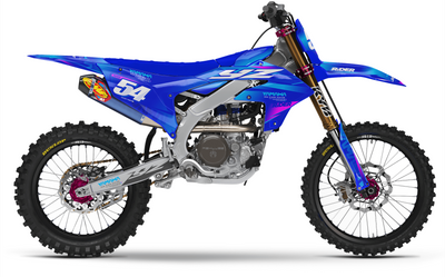 TRUE BLUE YAMAHA YZ/YZF/WRF Full Graphics Kit