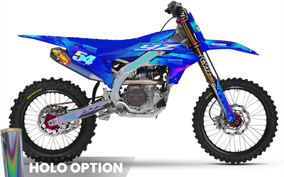 BLUE BOLD YAMAHA YZ/YZF/WRF Full Graphics Kit
