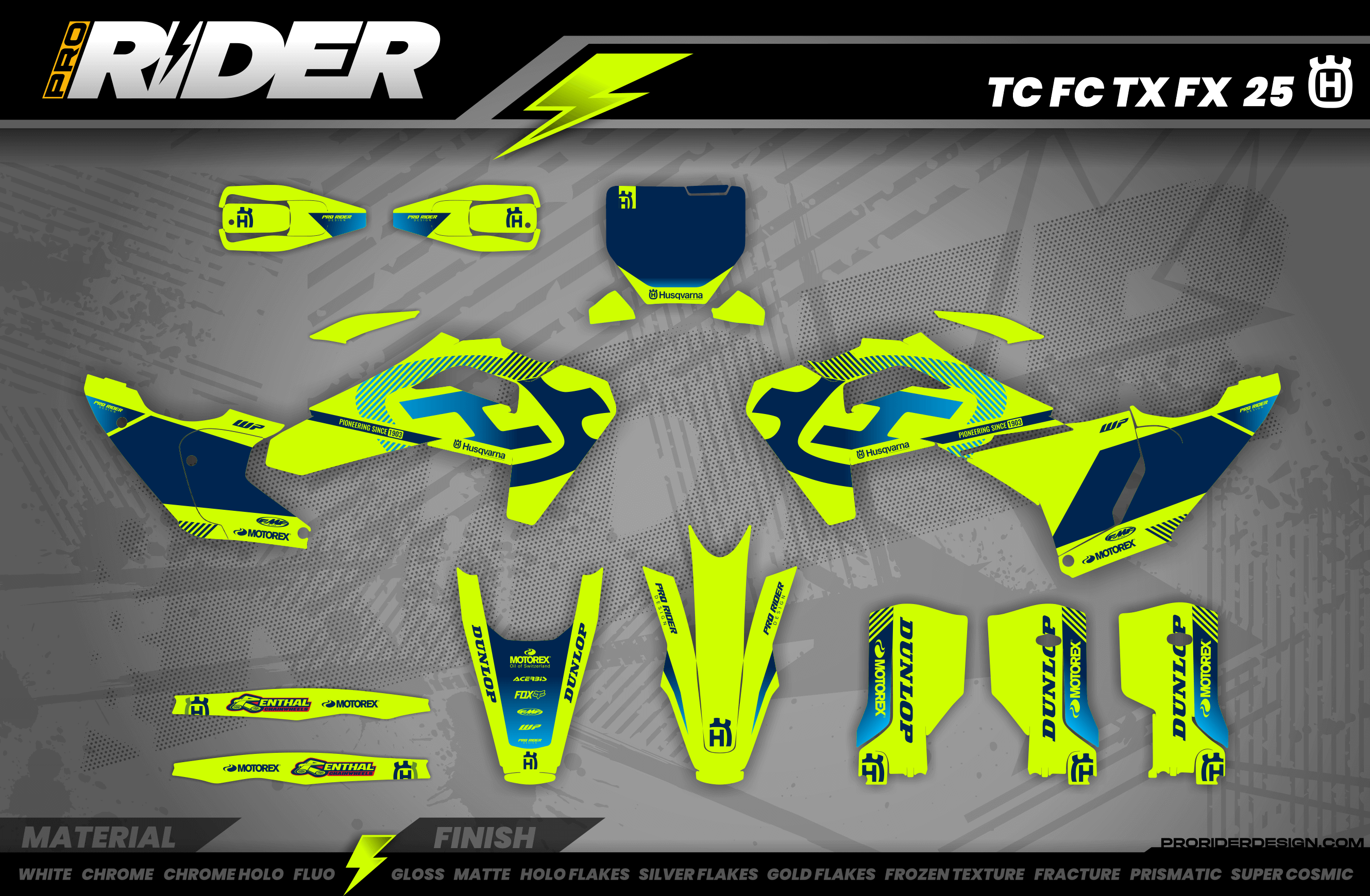 NEON FACTORY Husqvarna Full Graphics