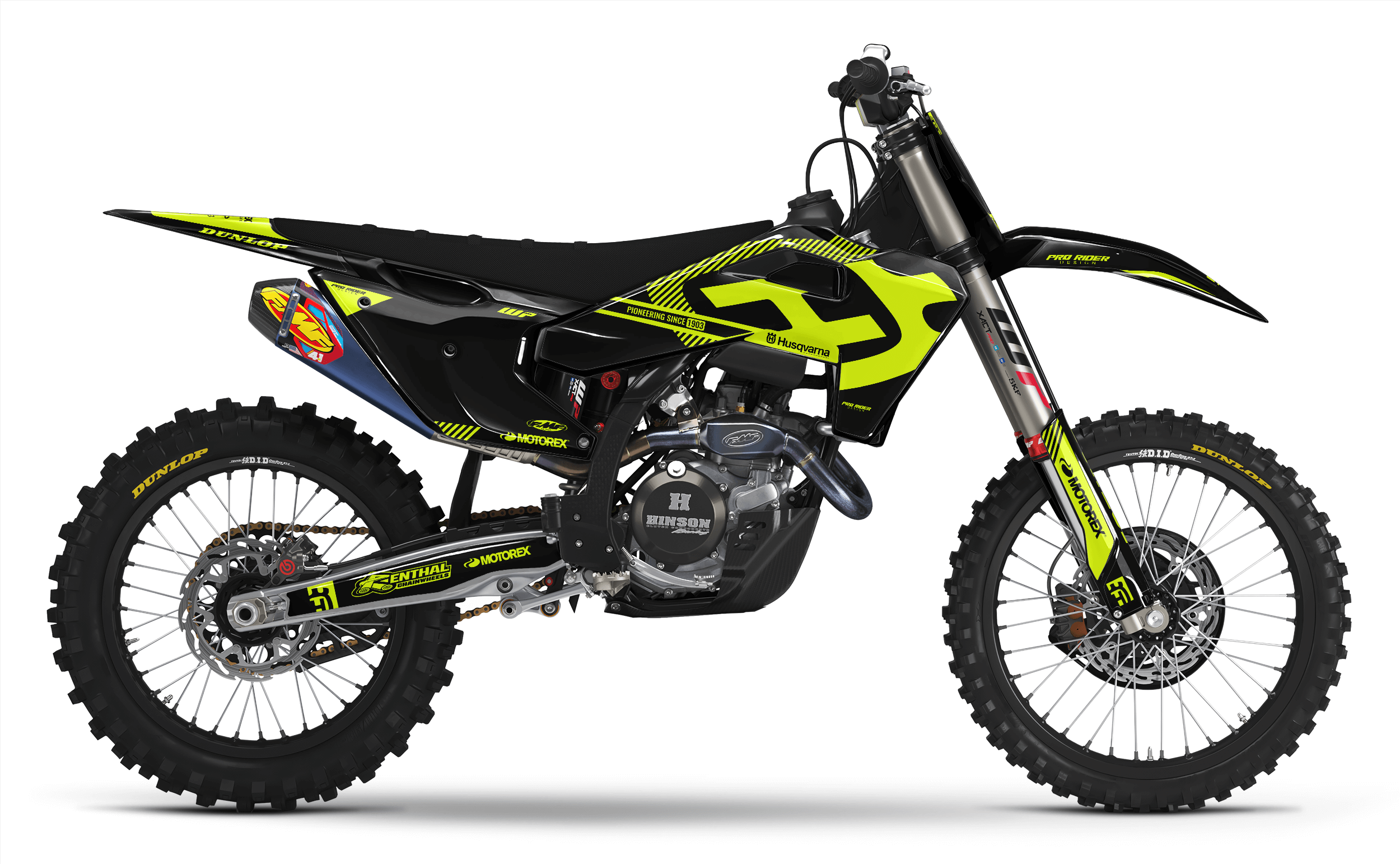 FACTORY BLACK SIGNATURE Husqvarna Full Graphics