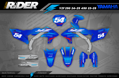 LUCID YAMAHA YZ/YZF/WRF Full Graphics Kit