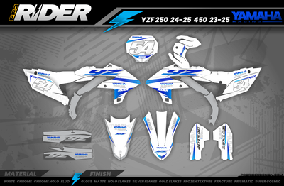 WIDE YAMAHA YZ/YZF/WRF Full Graphics Kit