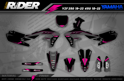 YAMAHA GRAPHICS| Black Venom | PINK