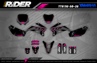 YAMAHA GRAPHICS| Black Venom | PINK