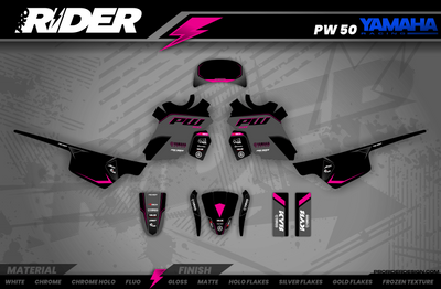 YAMAHA GRAPHICS| Black Venom | PINK
